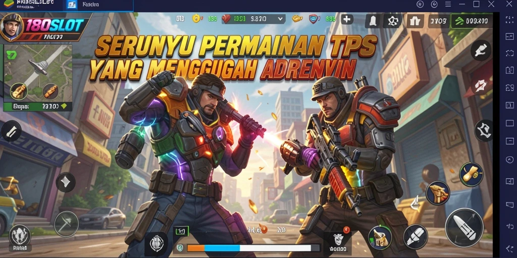 Screenshot gameplay TPS 180SLOT dengan aksi seru dan menarik.