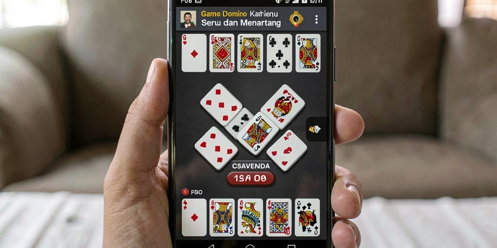 Gameplay seru Domino F08 dengan tampilan menarik.