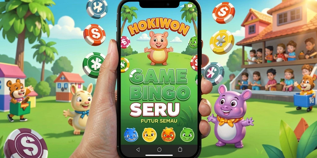 Tampilan gameplay HOKIWON yang menarik dan interaktif.
