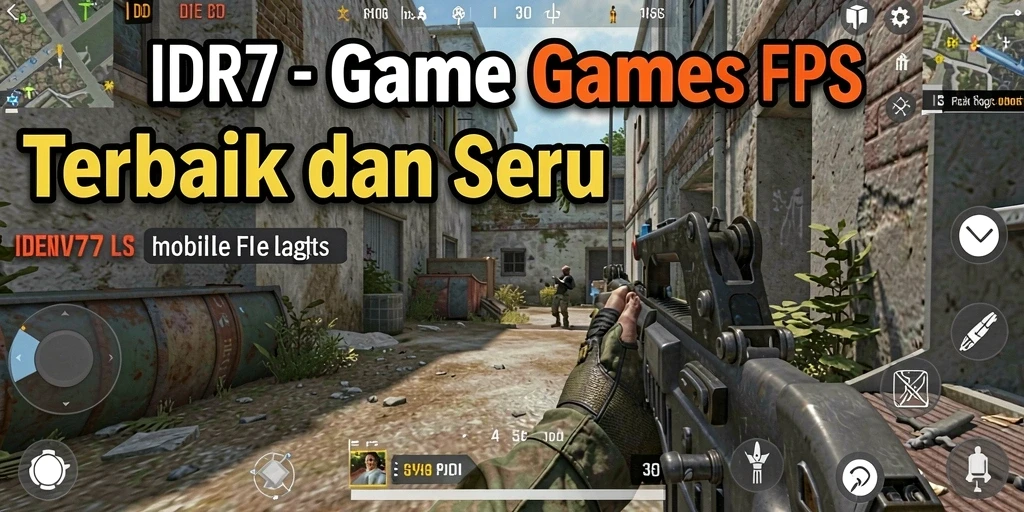 Screenshot gameplay IDR77 menampilkan aksi tembak-menembak yang intens.