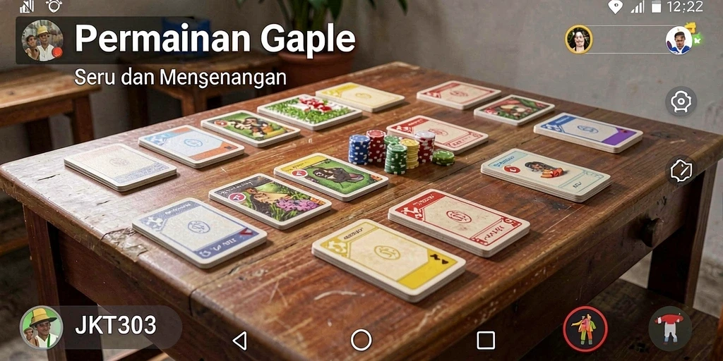 Tampilan gameplay seru dari JKT303 dengan teman-teman.