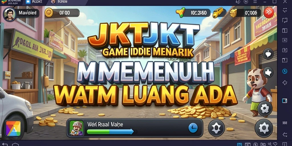 Tampilan menarik gameplay JKTJKT yang mengasyikkan.