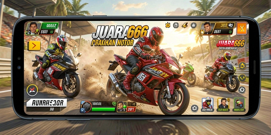 Tampilan seru dan mendebarkan dari gameplay JUARA666.