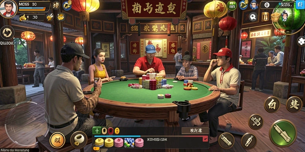 Screenshot ME355 menampilkan gameplay QiuQiu yang seru dan menantang.