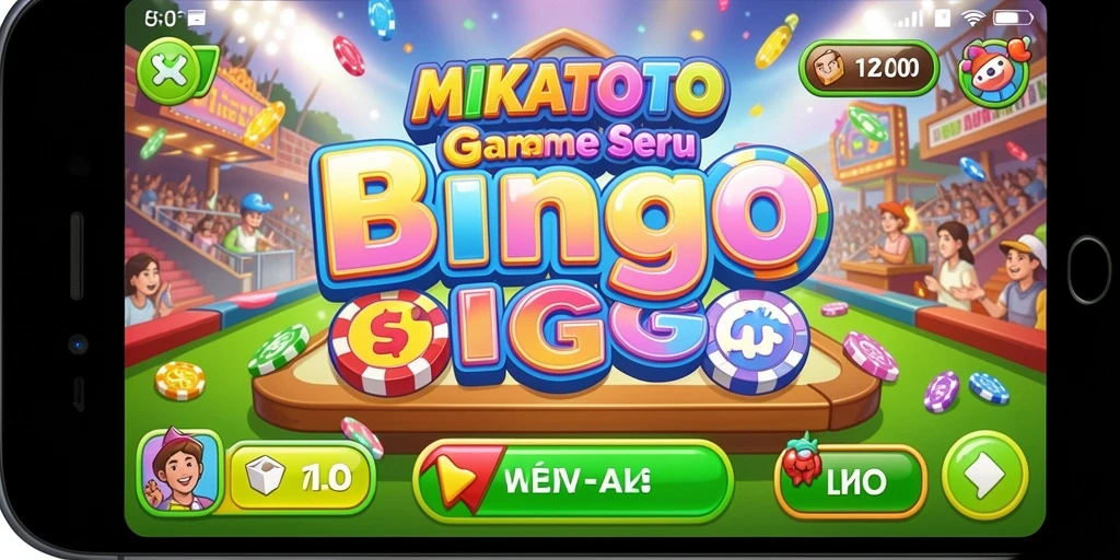 Tampilan gameplay Bingo yang menarik dan interaktif di MIKATOTO.