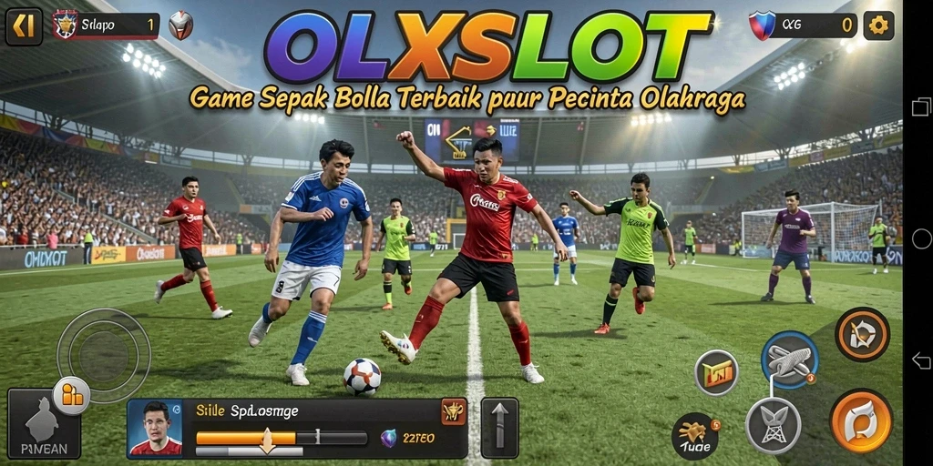 Screenshot gameplay OLXSLOT dengan momen seru di lapangan.