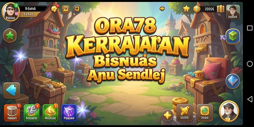Gameplay menarik dalam mengelola bisnis di ORA78.