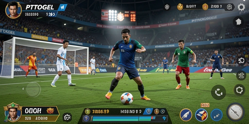 Tampilan gameplay seru dan interaktif dalam PTTOGEL.