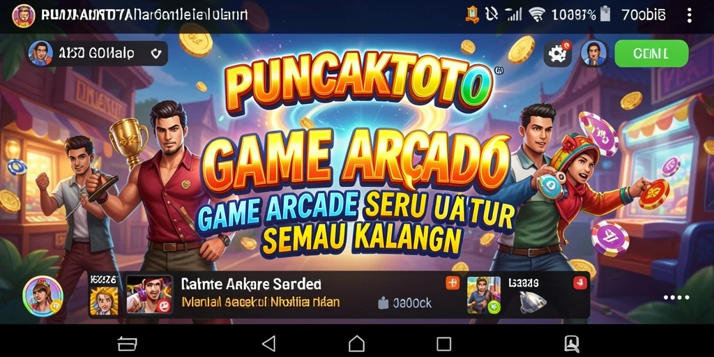 Tangkapan layar PUNCAKTOTO menunjukkan gameplay yang menarik dan seru.