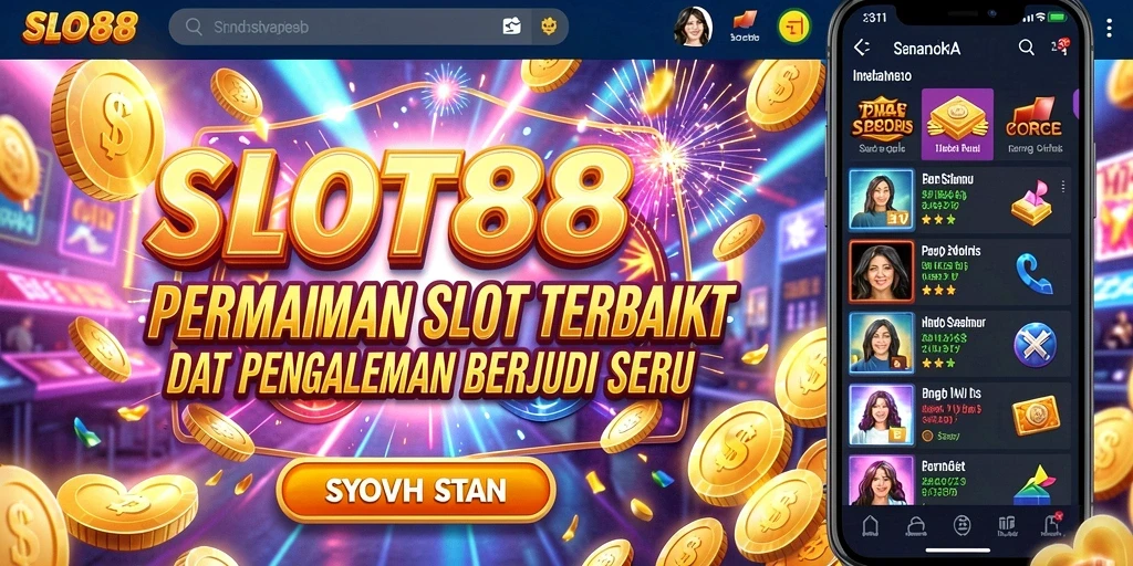 Menampilkan gameplay seru dan tema menarik dari SLOT88.