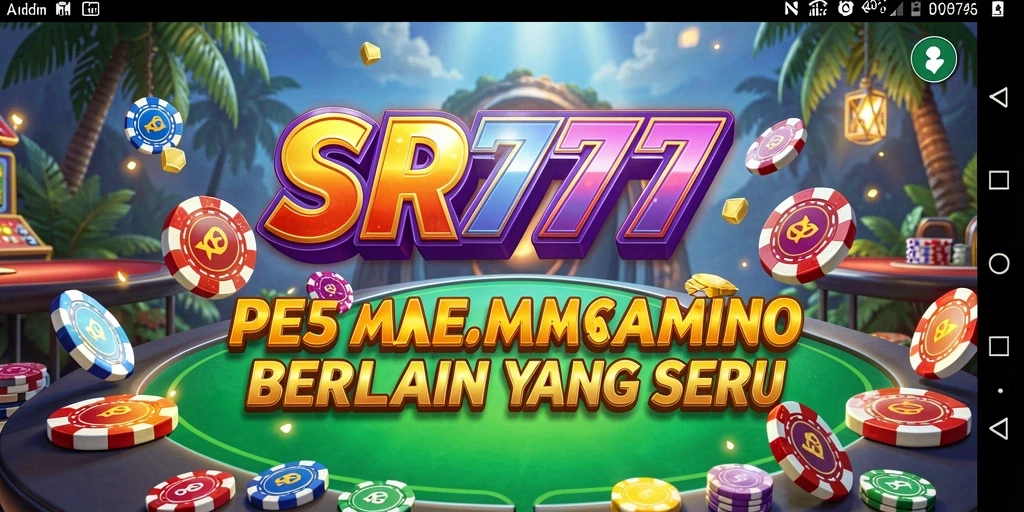 Tampilan permainan kasino seru di SR777 dengan grafis menarik.