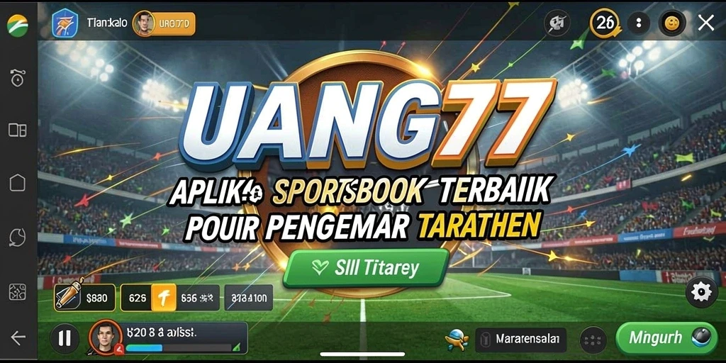 Tampilan gameplay UANG77 dengan taruhan olahraga yang menarik.